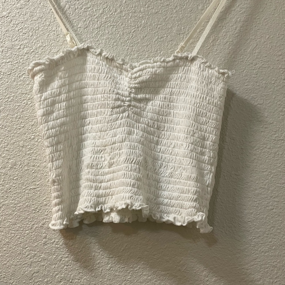 White tank top